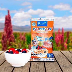 CEREAL EXPANDIDO DE KIWICHA Y QUINUA CON MIEL DE ABEJA