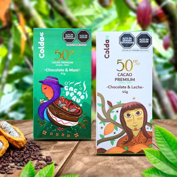 CHOCOLATE CON MANÍ
