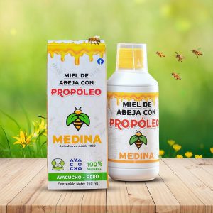 MIEL DE ABEJAS CON PROPÓLEO MEDINA
