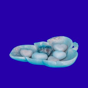 FUENTE EN FORMA DE HOJA