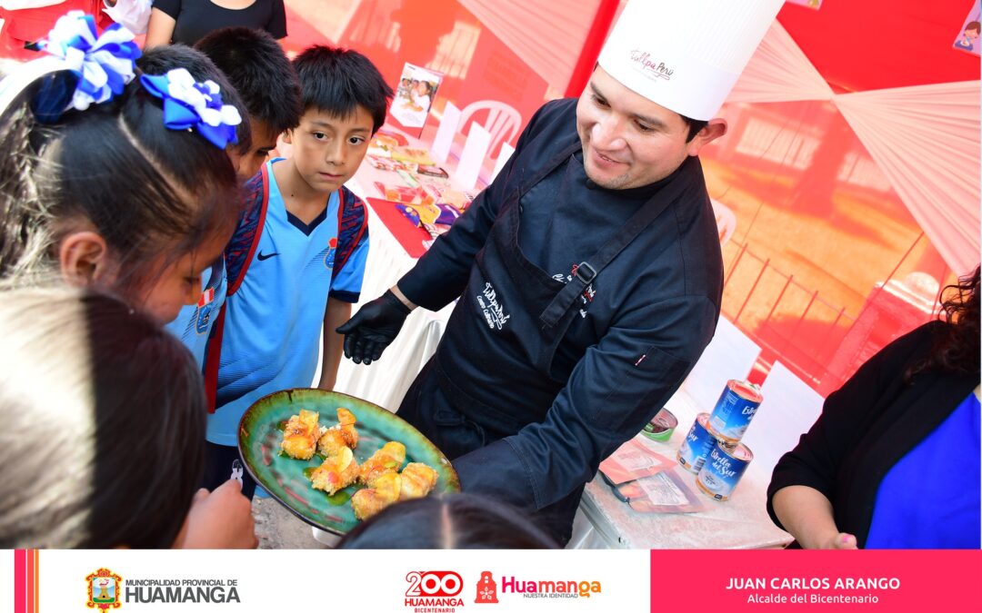 DEGUSTACIÓN GRATUITA DE PLATILLOS SALUDABLES EN LA III EXPO FERIA POR EL DÍA MUNDIAL DE LA ALIMENTACIÓN