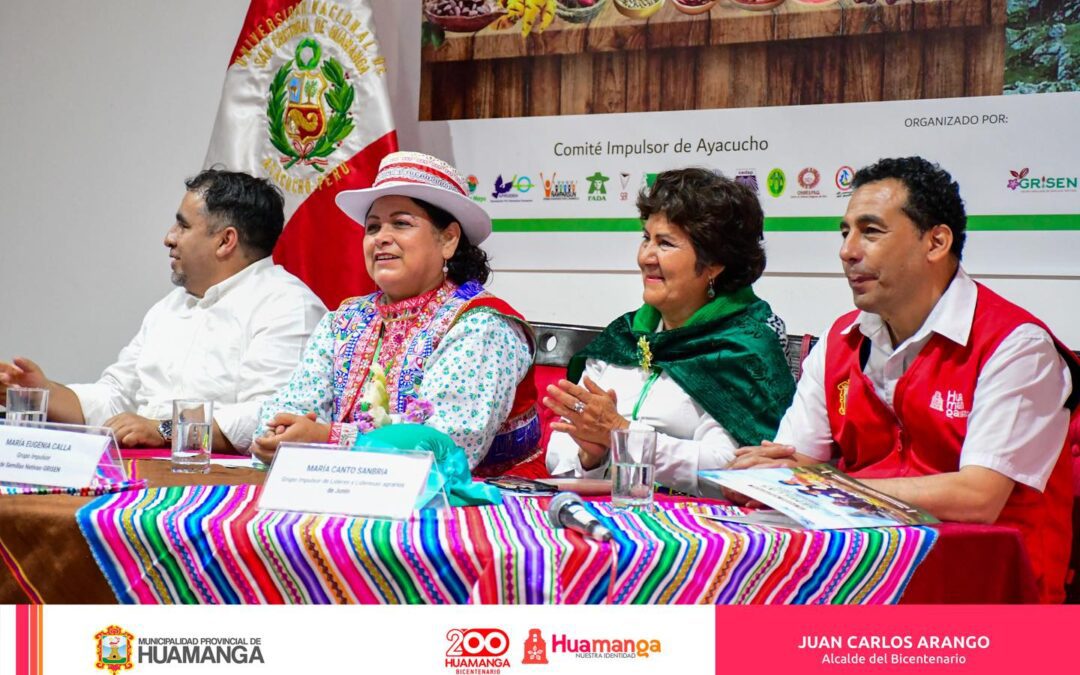 MUNICIPALIDAD DE HUAMANGA PRESENTE EN EL IV FORO NACIONAL DE POLÍTICAS PÚBLICAS SOBRE SEMILLAS NATIVAS Y ORIGINARIAS