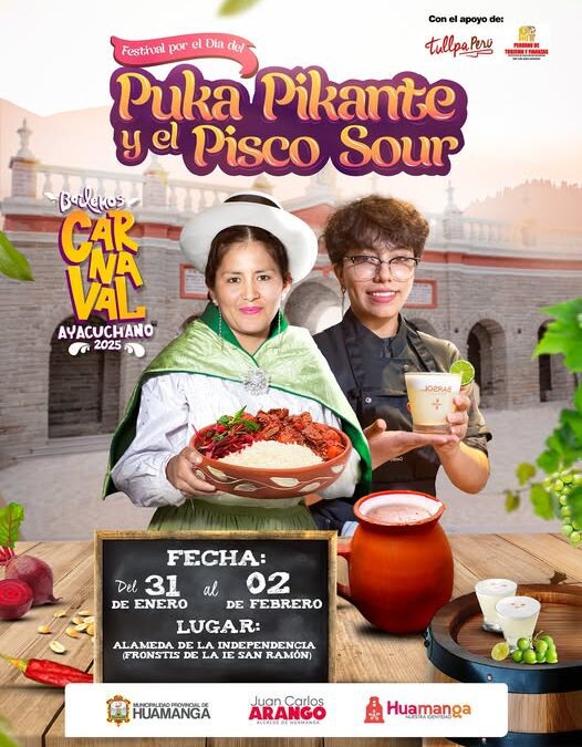 ✨🎉 ¡Festival por el Día del Puka Pikante y el Pisco Sour! 🎉✨